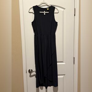Eddie Bauer Black High Low Dress